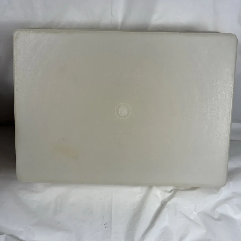Vintage‎ Tupperware Rectangle Cake Keeper Carrier Harvest Gold 15